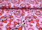 Preview: Alisia cotton poplin pink fabric with flowers